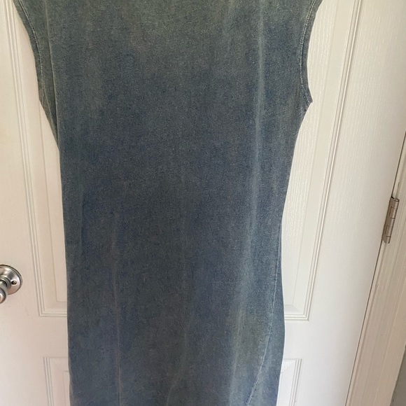 Chambray Faux wrap dress - Picture 4 of 4